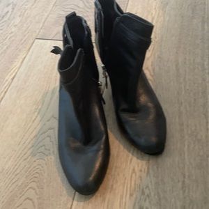 Sam Edelman black booties (size 6)